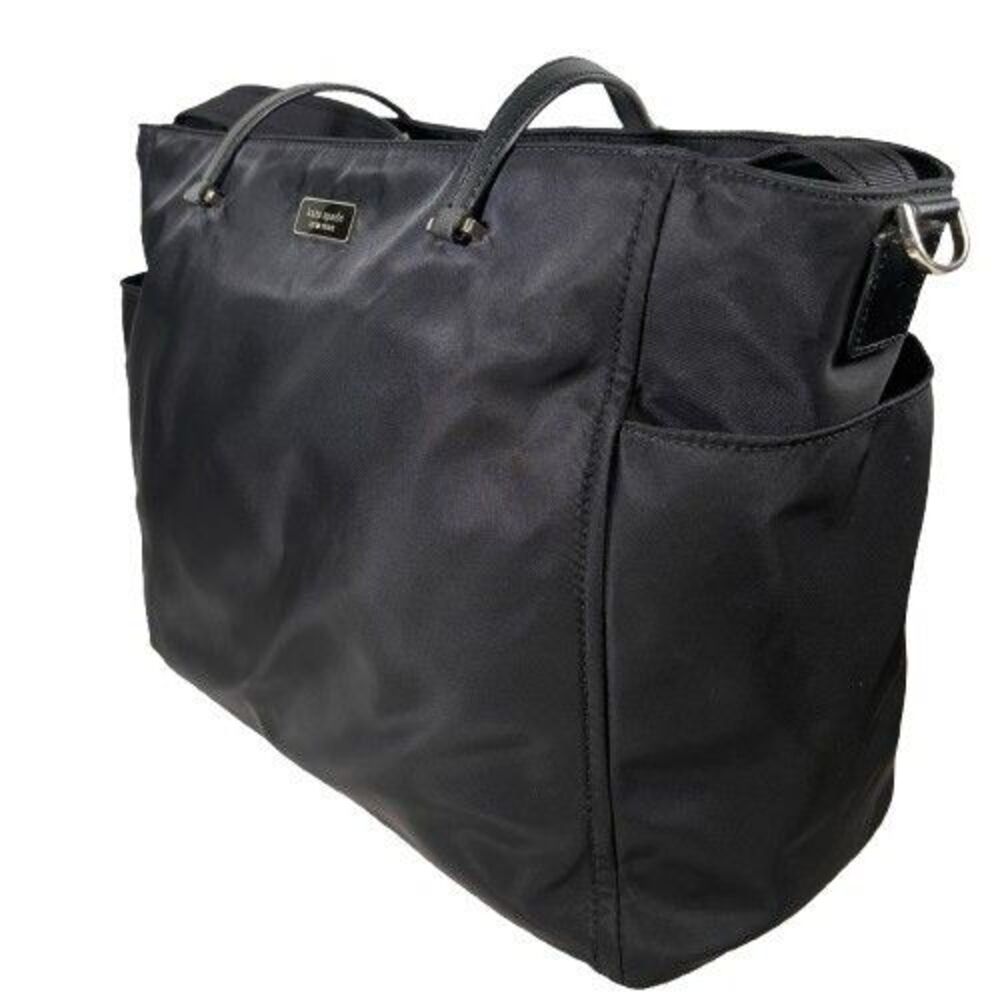 Large Kate Spade Blake Avenue Kaylie Baby Diaper Travel Bag Black #WKRU4309 EUC - Picture 3 of 16